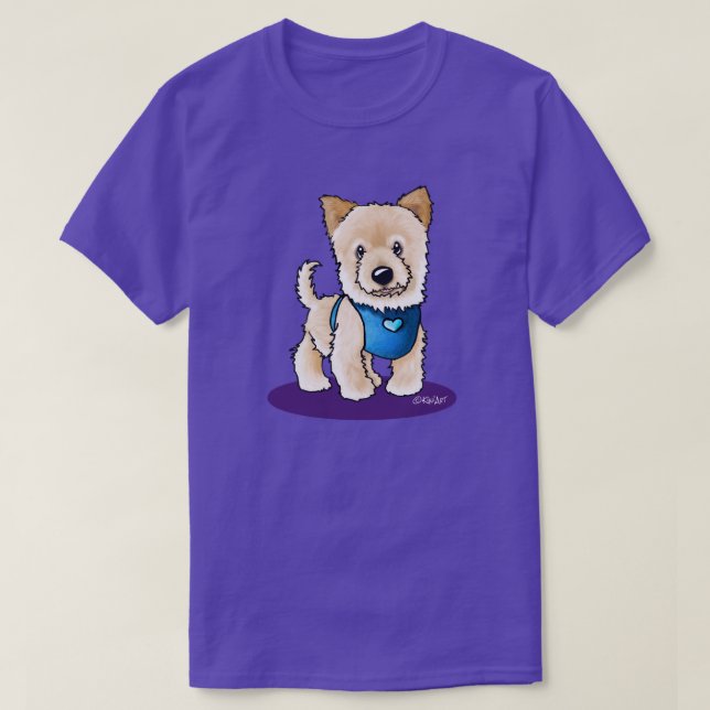 Pomeranian Puppy T-Shirt (Design Front)