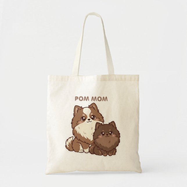 Pomeranian Pups  Tote Bag (Front)