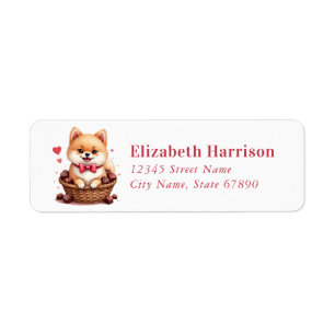Pomeranian Return Address Labels
