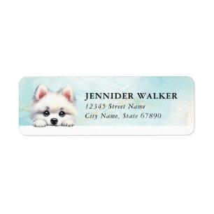 Pomeranian Return Address Labels