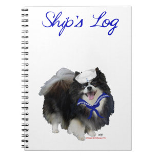 Pomeranian Sailor Notebook