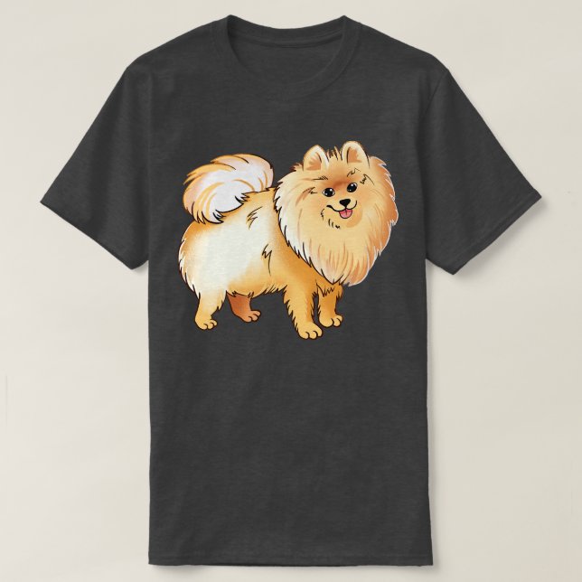 Pomeranian T-Shirt (Design Front)