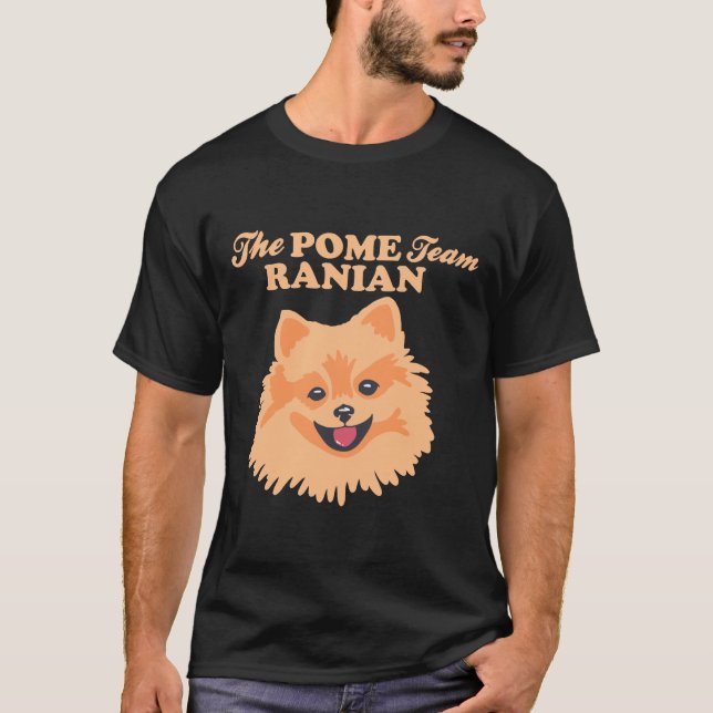 Pomeranian Team T-Shirt (Front)
