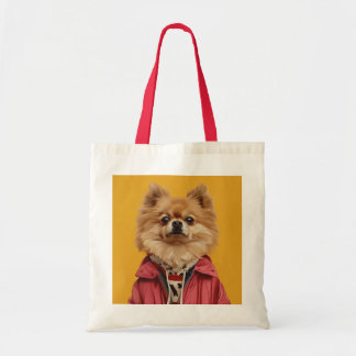 Pomeranian tote bag