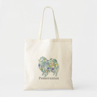 pomeranian tote bag