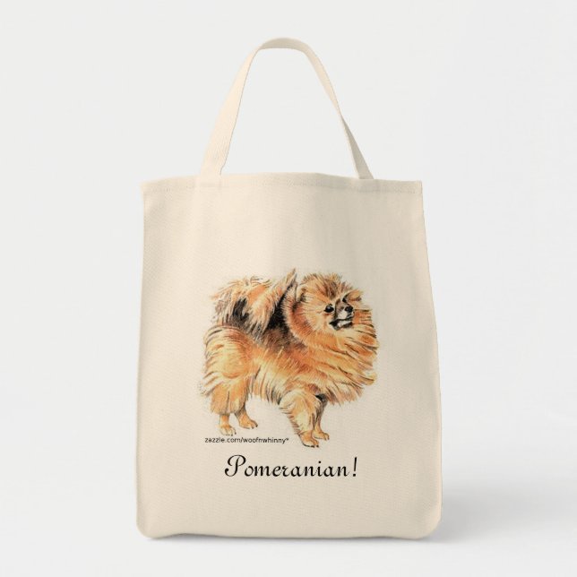 Pomeranian! Tote Bag (Front)