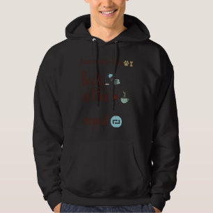 Pomeranians Dogs Books And Coffee Most Important F Hoodie