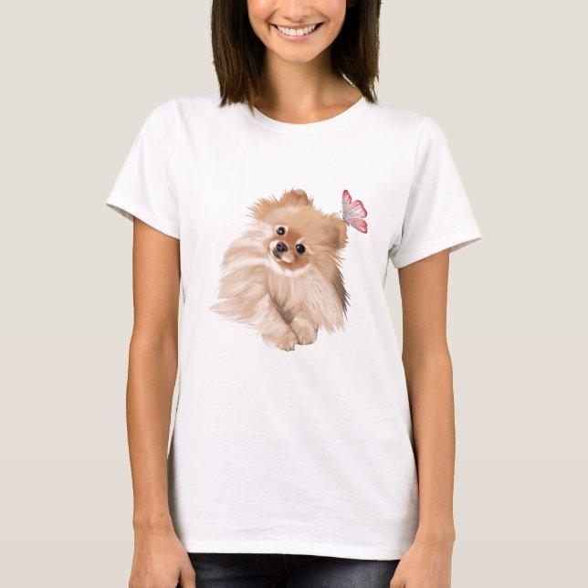 Pomerian Beautiful T-Shirt (Front)