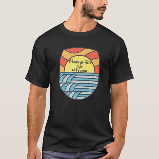 Pomme De Terre Lake Missouri Mo Sunset Vacation So T-Shirt (Front)