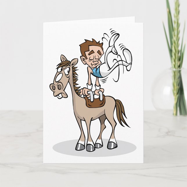 Pommel Horse Gymnastics Greeting Cards (Creator Uploaded)