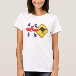 Pommie Couple Down Under T-Shirt