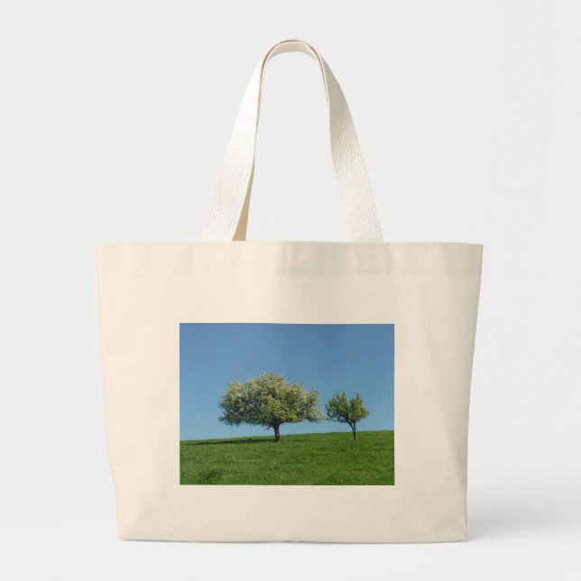 pommiers large tote bag (Front)