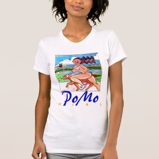 PoMo Girl & Dog T-Shirt
