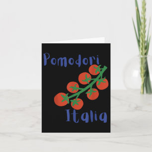 Pomodori Italia Tomatoes Italian Summer Card