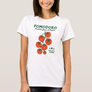 Pomodoro Italian Tomato Art T-Shirt