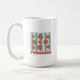Pomodoro Timer Productivity Tomato Study Focus Coffee Mug