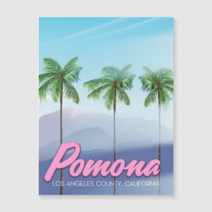 Pomona, California USA travel poster