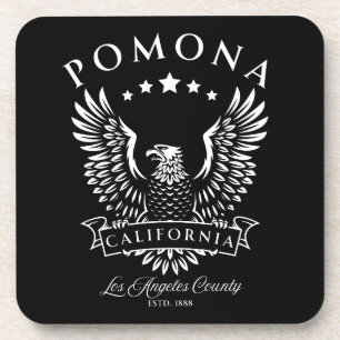 Pomona Los Angeles County California Vintage Eagle Coaster