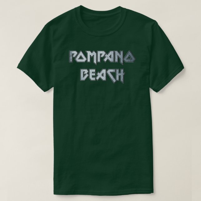 Pompano Beach FL T-Shirt (Design Front)