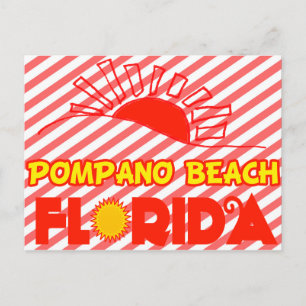 Pompano Beach, Florida Postcard