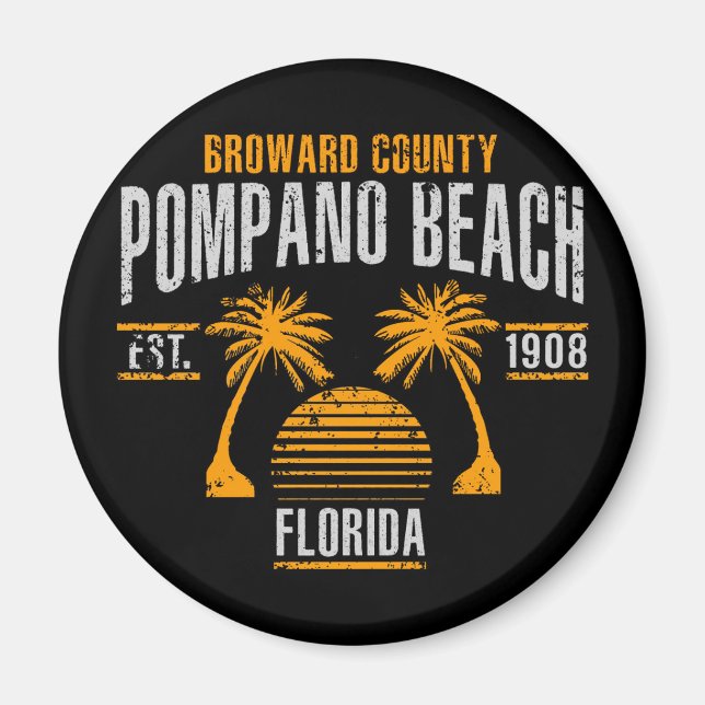Pompano Beach Magnet (Front)