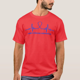 Pompe Disease Awareness Heartbeat In This Family W T-Shirt