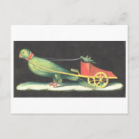Pompei Fresco of Cricket Driving Bird Carriage