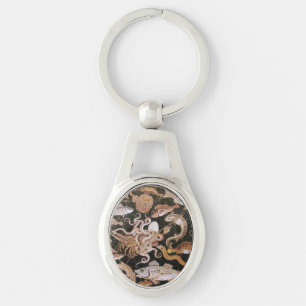 POMPEII COLLECTION / OCEAN - SEA LIFE SCENE KEY RING