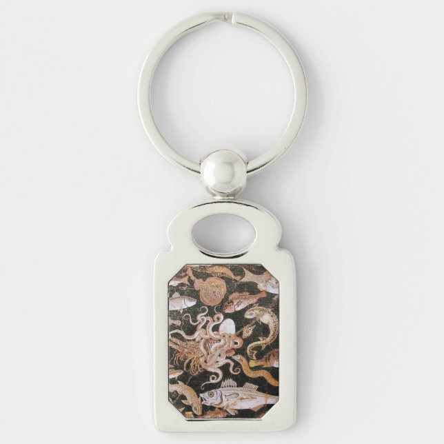 POMPEII COLLECTION / OCEAN - SEA LIFE SCENE KEY RING (Front)
