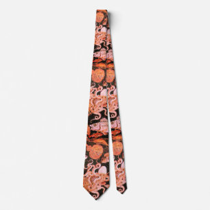 POMPEII COLLECTION / OCEAN - SEA LIFE SCENE TIE