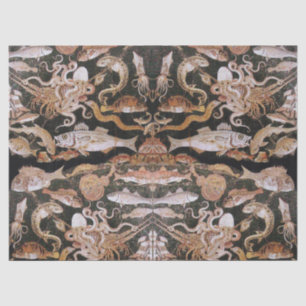 POMPEII COLLECTION / OCEAN - SEA LIFE SCENE TISSUE PAPER