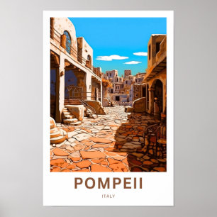 Pompeii Italy Travel Print
