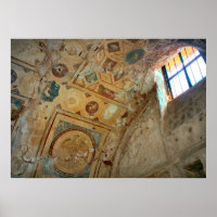 Pompeii, Murals on an arched ceiling