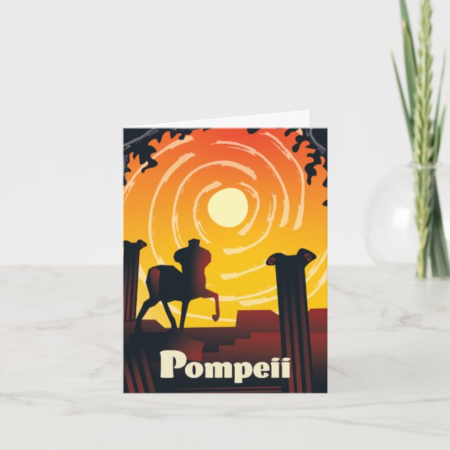 Pompeii Note Card (Front)