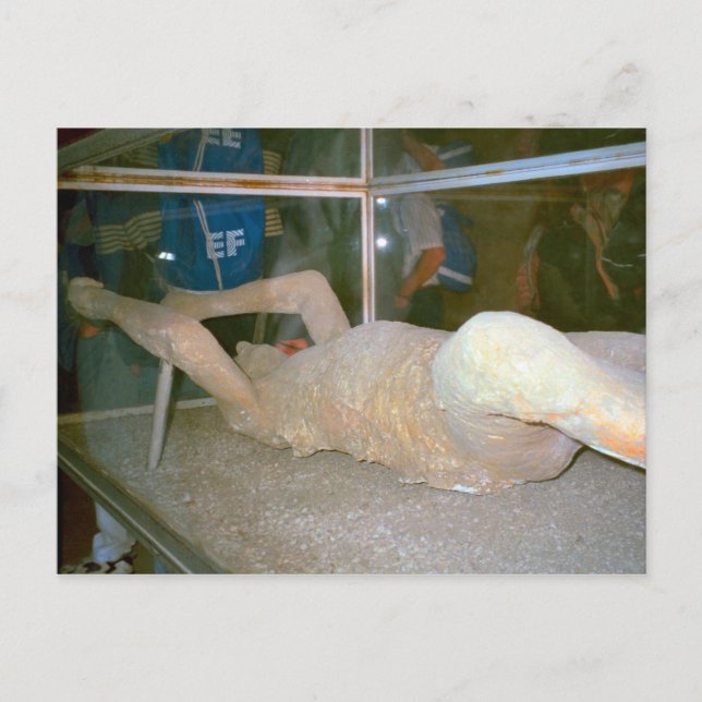 Pompeii, One of the residents caught in the ash Postcard (Front)