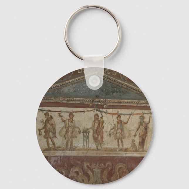 Pompeii Treasures custom key chain (Front)