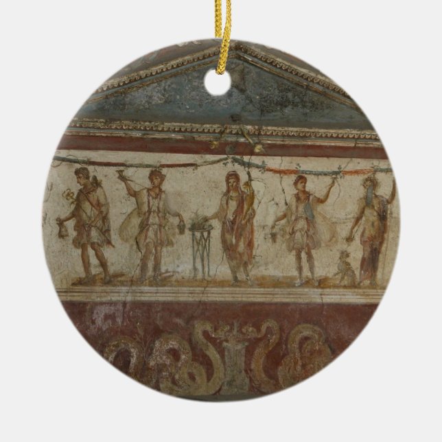 Pompeii Treasures custom ornament (Front)