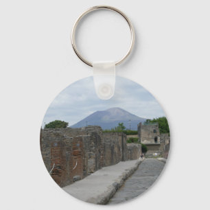 Pompeii-Vesuvius Key Ring