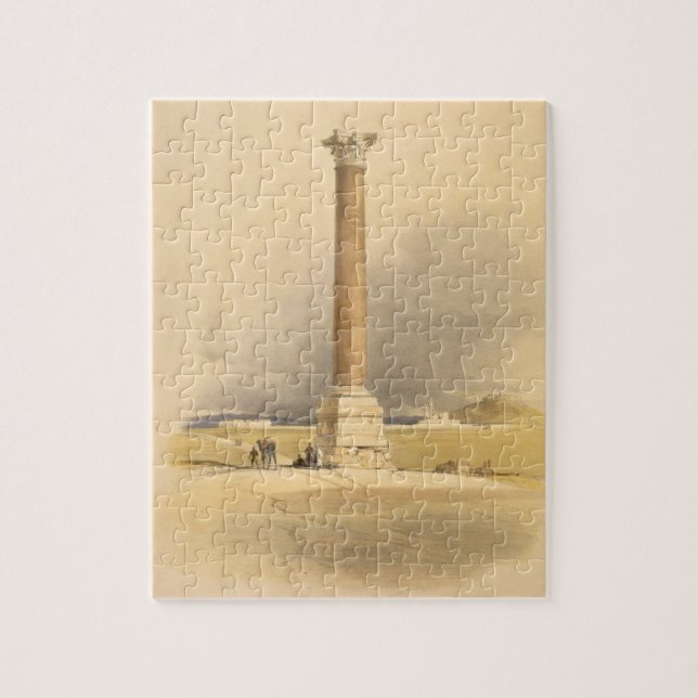 Pompey's Pillar, Alexandria, from "Egypt and Nubia Jigsaw Puzzle (Vertical)