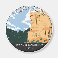 Pompeys Pillar National Monument Montana Vintage