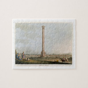 Pompey's Pillar, plate 14 from 'Views in Egypt', e Jigsaw Puzzle