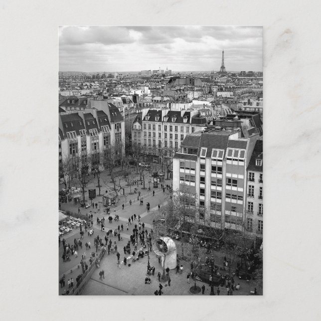 Pompidou Square Postcard (Front)