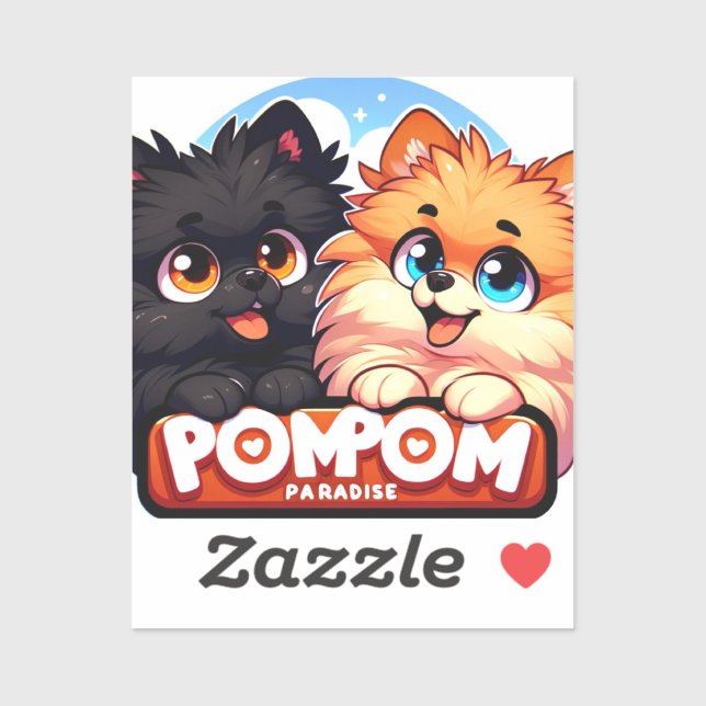 PomPomParadise sticker jerbear eevee (Sheet)