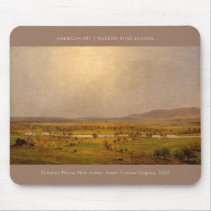 Pompton Plains New Jersey Fine Art Painting Mouse Pad