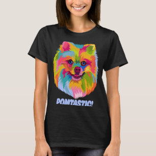 Pomtastic Pomeranian Humour Pom Pom Animal Pun T-Shirt