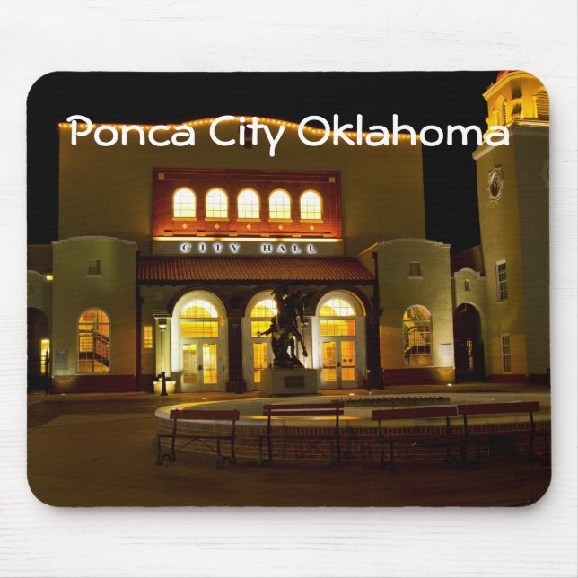 Ponca City 3 Mouse Pad (Front)