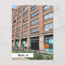 Ponce City Market Atlanta Travel Postcard
