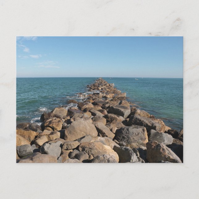 Ponce De Leon Inlet, FL postcard (Front)