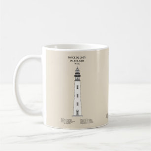 Ponce de Leon Inlet Lighthouse - Florida - SBD Coffee Mug