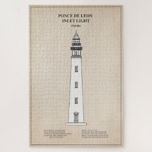 Ponce de Leon Inlet Lighthouse - Florida - SBD Jigsaw Puzzle
